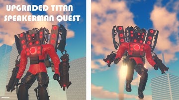 How To Get UPGRADED TITAN SPEAKERMAN IN SKIBIVERSE - Roblox