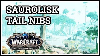 Saurolisk Tail Nibs Wow