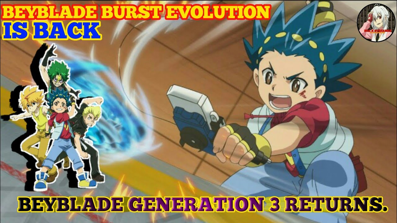 Beyblade Generation 3 Returns || Beyblade Burst Evolution is Back ||  Explain in Hindi. - YouTube