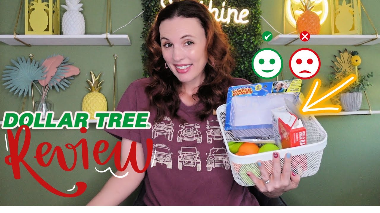 Dollar Tree Review New Items Put To The Test Buy Or Pass? YouTube