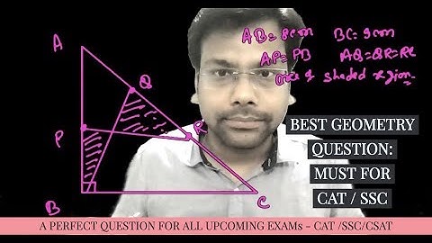 Question of The Day :A Must Geometry  FOR CAT:SSC