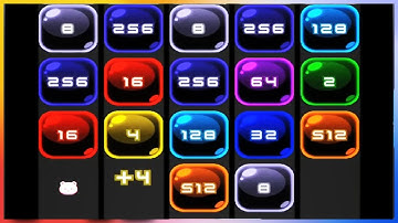 Merge Shooter 2048 - Gameplay Walkthrough