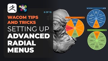 Wacom Tips and Tricks: Setting up Advanced Radial Menus