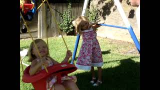 bran kicking pa on the swing