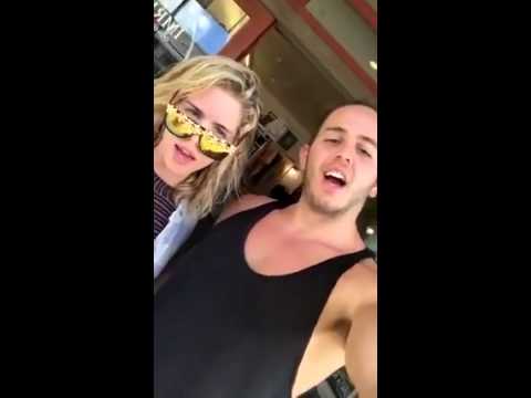 Emily Bett Rickards And Tommy Cole On Snapchat Youtube