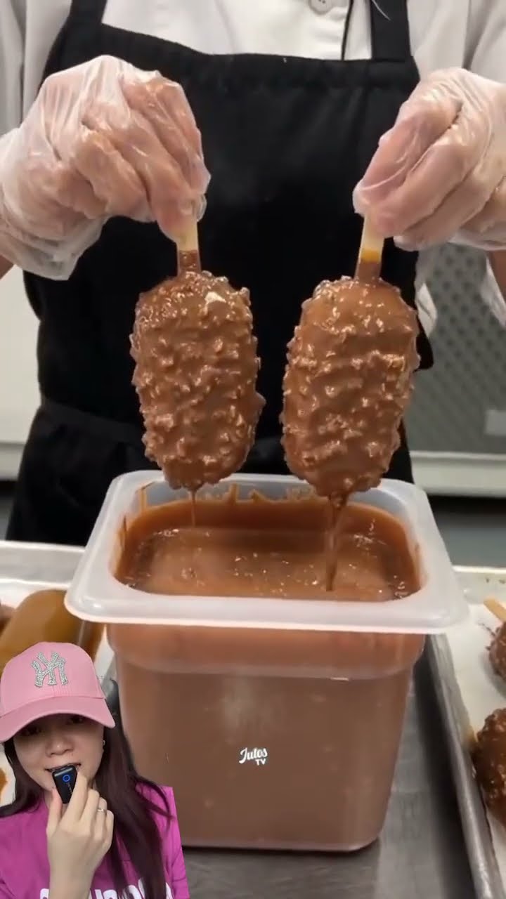ES KRIM CELUP COKLAT ⁉️MANIS ENAK RASANYA ??