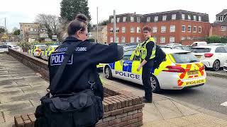 Huntingdon Police Station Revisit - THEY WANT MY DETAILS