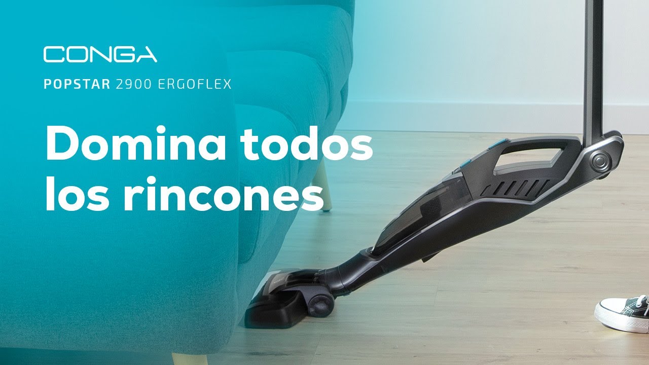 Aspirador vertical Conga PopStar 2900 Ergoflex - YouTube