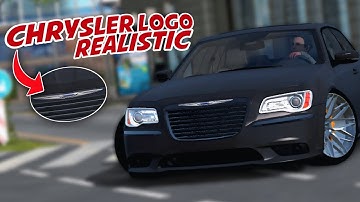 Chrysler Realistic Logo Tutorial Design Car Parking Multiplayer