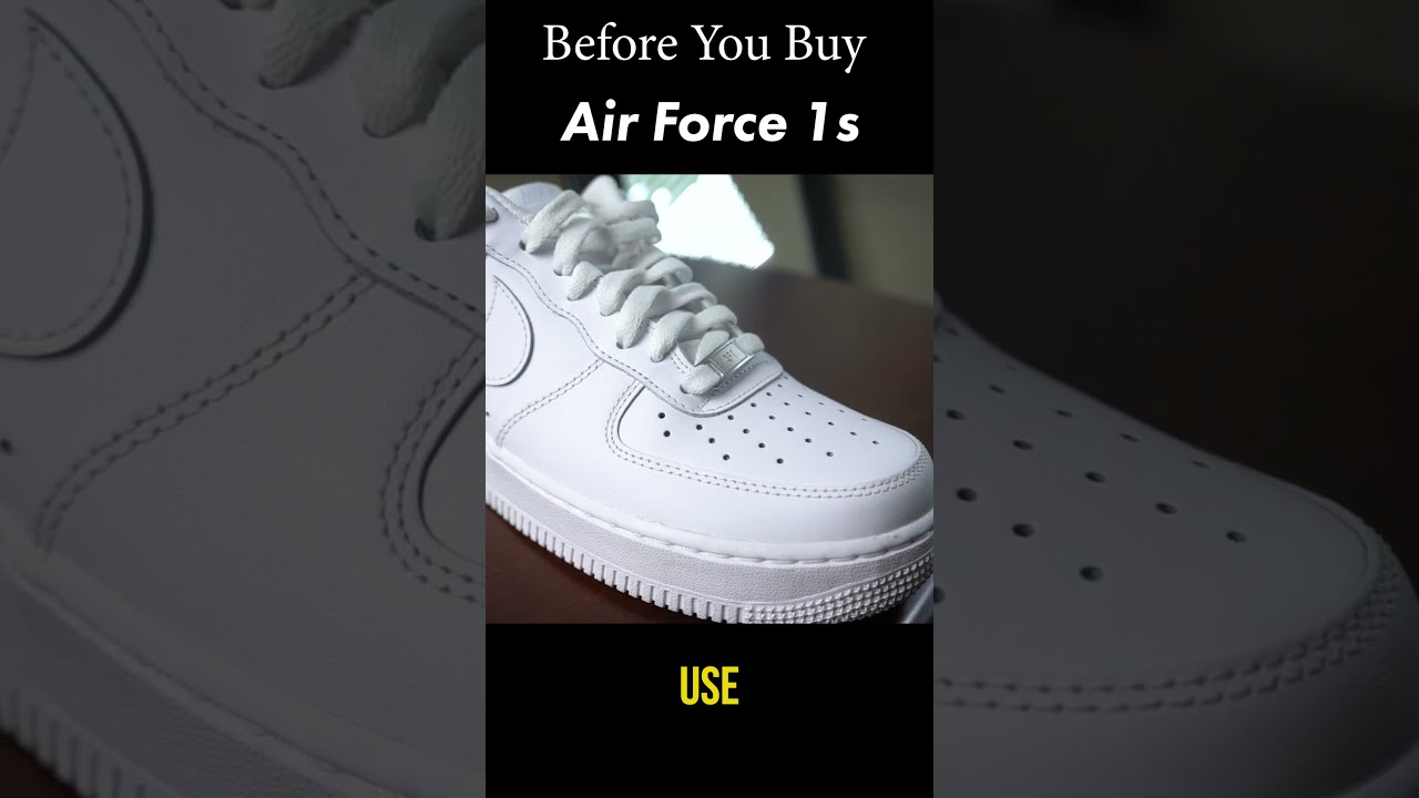 What To Know Before You Buy Air Force 1s