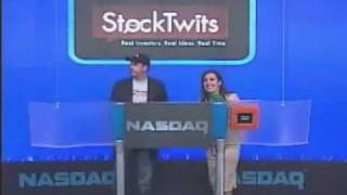 Data Junkies / StockTwits ring the NASDAQ Closing Bell