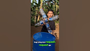 Membuat Pemadam gasing dari botol #gasing #shorts #mainan