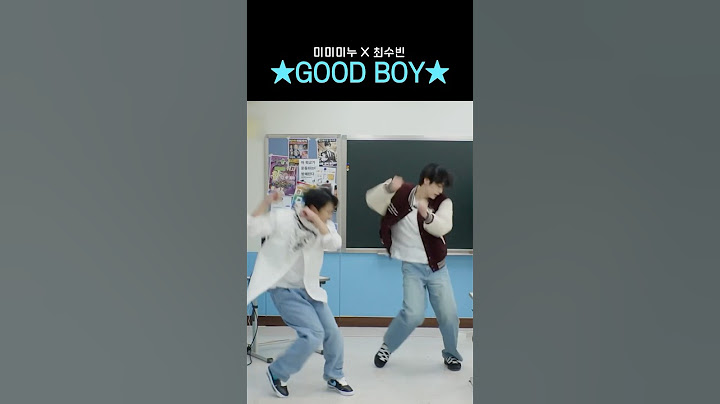 [미미미누X수빈] GOOD BOY 커버