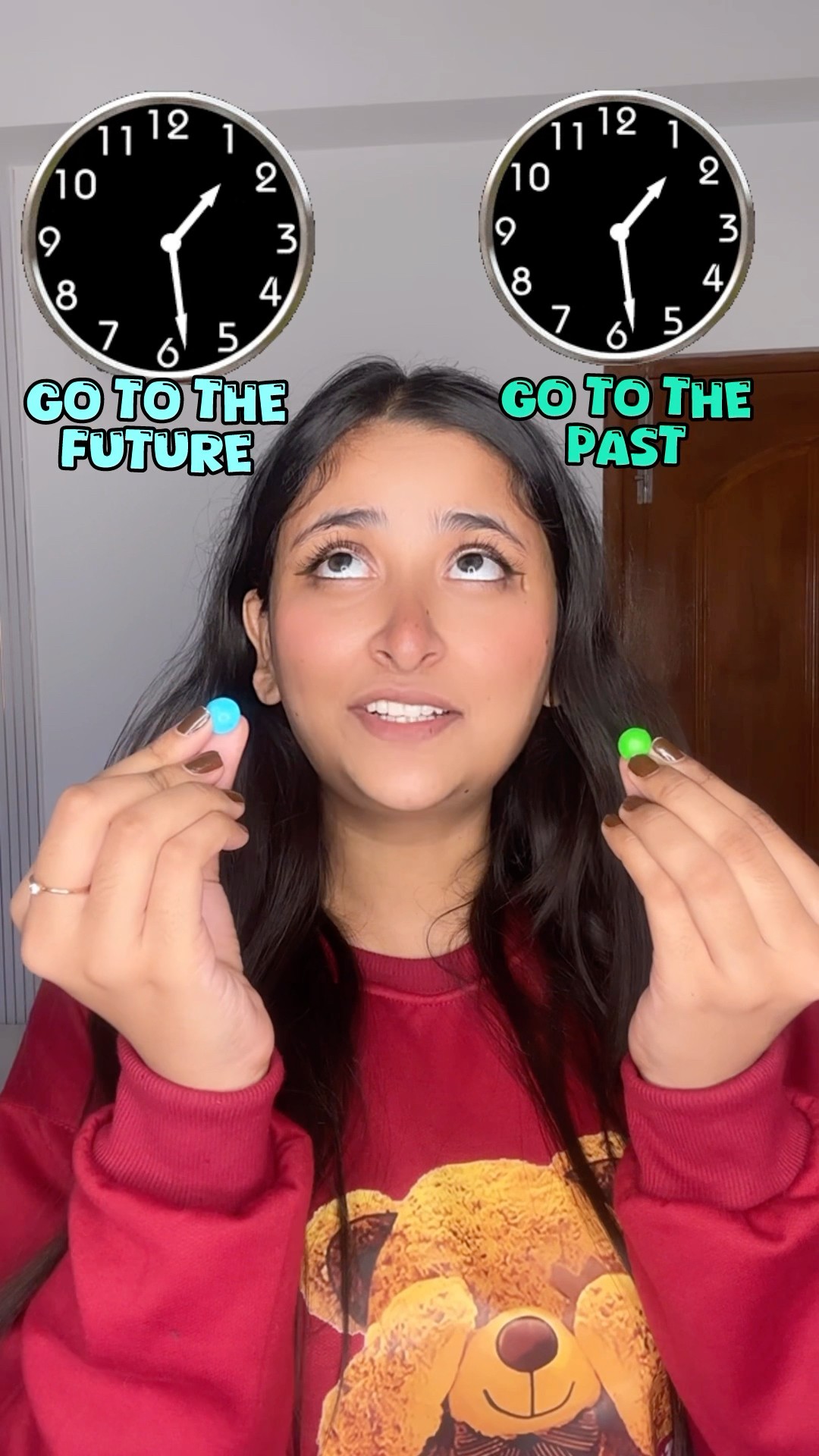 You Can Go to The Future or Past #funnyshorts #ytshorts #shorts