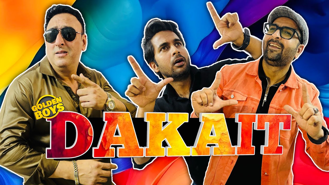 Dakait 😂🤣| Latest Hyderabadi Comedy | Hindi Comedy | Sameer Ali | Bilal Memon | Golden Boys | 