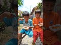 Lomba makan bakso goreng pdas bocil lucu