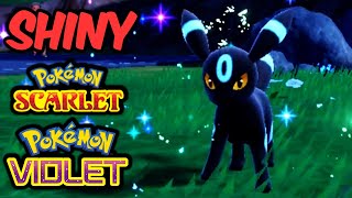 Shiny Umbreon LIVE Reaction Pokemon Scarlet and Violet