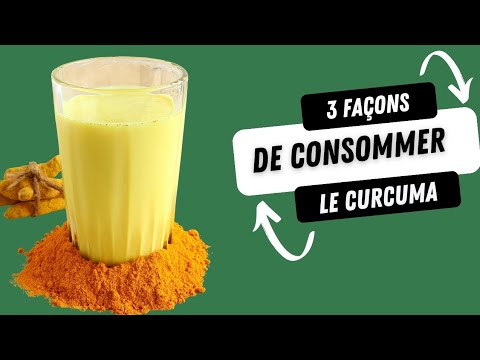 Vidéo: 3 façons de prendre de la poudre de curcuma