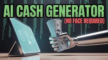 This AI Tool Generates $500/Day (No Face Required) | AI Cash Machine, Passive Income AI