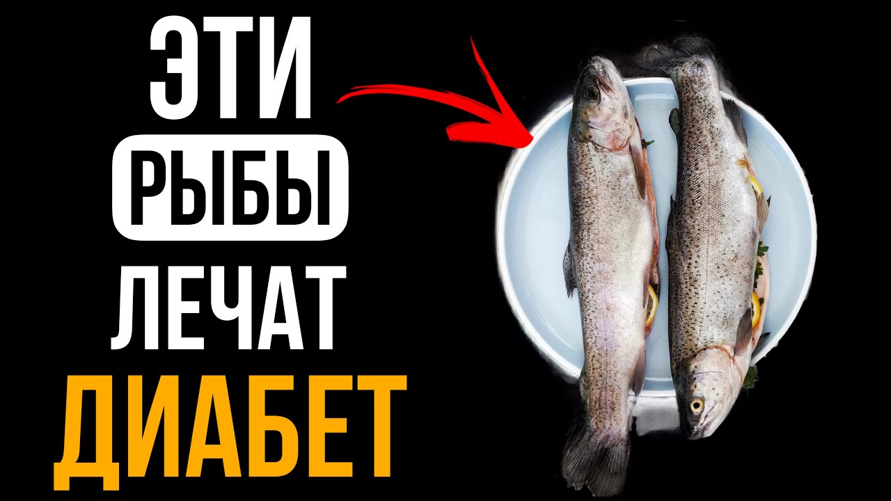 Топ-4 вида рыбы, которые помогут снизить сахар в крови и поддержать здоровье при диабете!