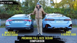 Mercedes E-Class E220D vs BMW 5-Series 520d