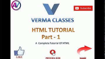 Introduction to HTML in hindi | HTML Tutorial Part - 1