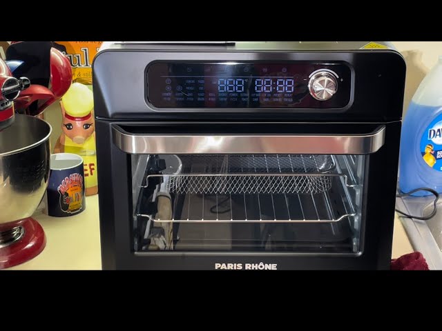 Air Fryer Toaster Oven Combo, 26QT Paris Rhône 24-in-1 Countertop