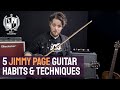 5 Jimmy Page Guitar Habits &amp; Techniques - Play Guitar Like Jimmy Page - PMT College