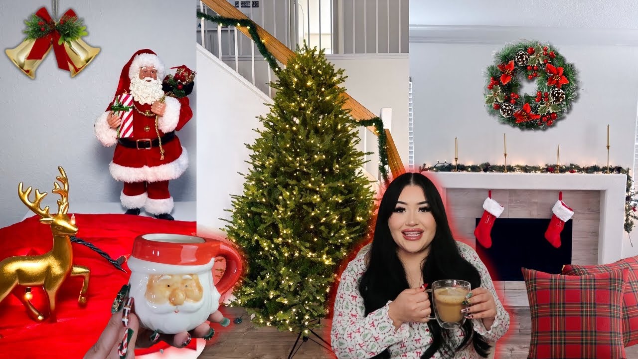 Украшение к Рождеству 2025🎄🎅🏼❤️ Уютный, классический рождественский декор! *сентиментальный видео...