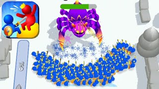 Draw Army! Gameplay Walkthrough part 1 (iOS,Android) screenshot 4