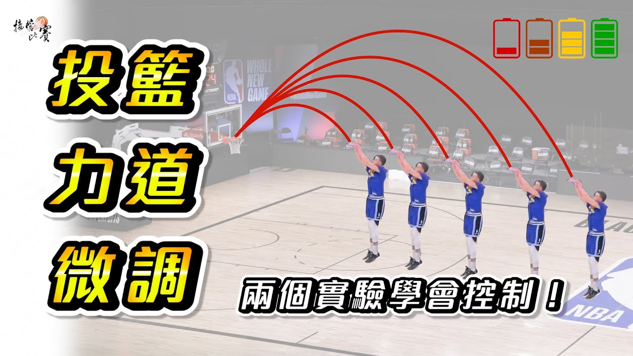 不再打鐵！投籃如何精準控制力道？投籃系統化訓練-7【接管比賽】