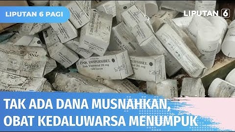 Obat Kedaluwarsa Bernilai Rp1,8 Miliar Menumpuk di Gudang UPTD Farmasi Subang | Liputan 6