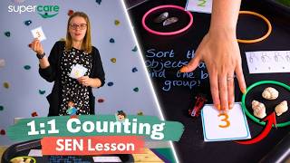 Teaching 1:1 Correspondence Counting | Easy SEN Maths Activity at Home