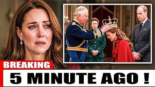 5 MIN AGO: King Charles's Last Public Act — Crowning Catherine As The Crown's New Leader