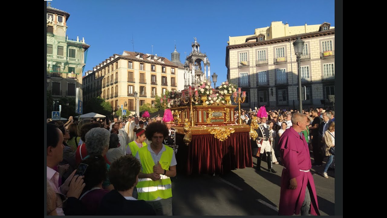 Procesiones en Madrid 2024: Corpus Christi de la Catedral de la Almudena