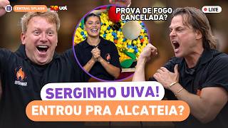 🔴 Prova de Fogo cancelada? Serginho uiva com Alcateia;  Maíra e Ariela reclamam e Galisteu dá recado