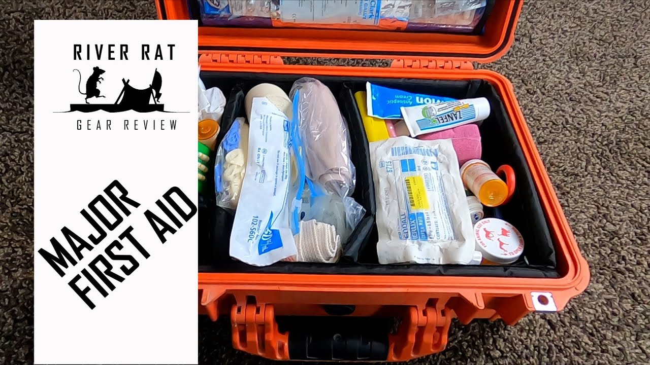 Major First Aid Kit Pelican 1500 EMT Review YouTube