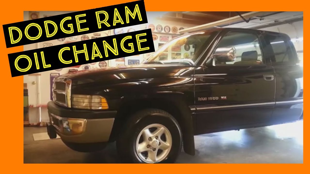 How to Oil Change 95, 96, 97, 98, 99 & 2000 Dodge Ram 1500 2500 Mopar