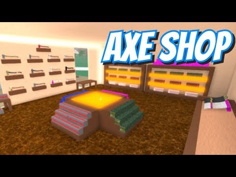 Axe Shop Lumber Tycoon 2 Youtube - roblox lumber tycoon 2 axe recipes