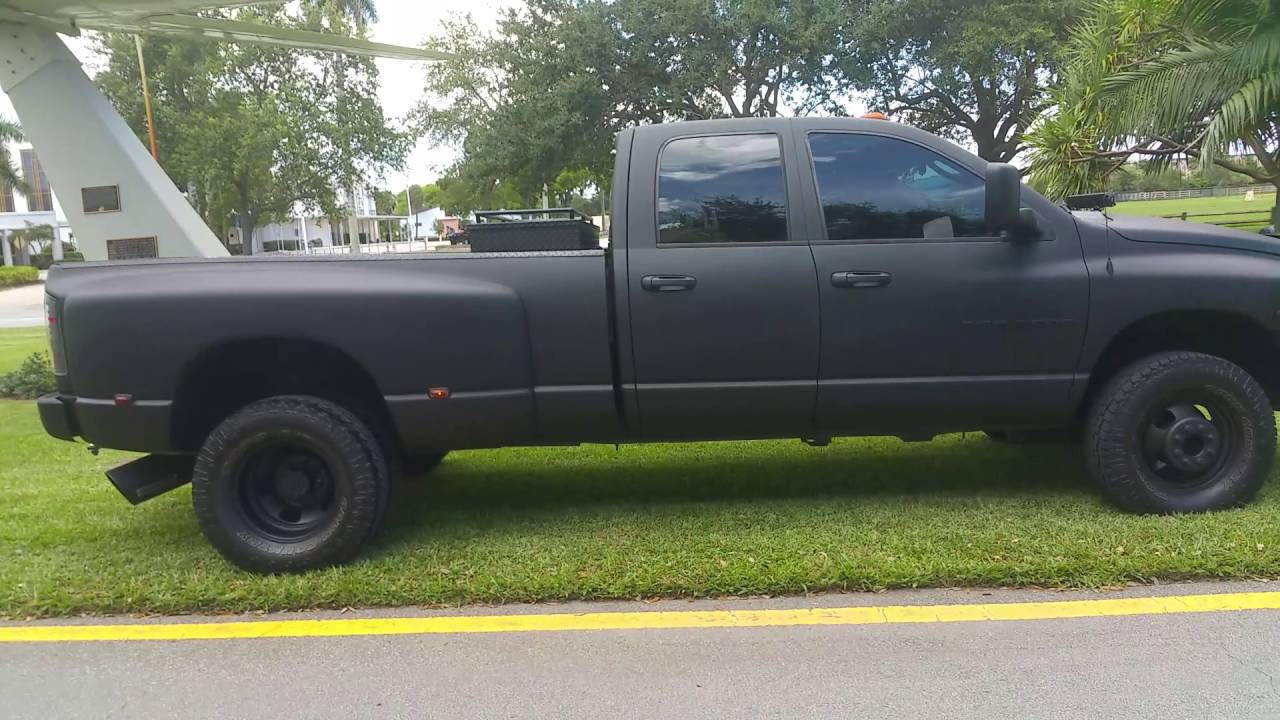 2005 dodge ram 3500 dually cummins diesel 4x4 - YouTube