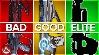 I Ranked EVERY PULSE RIFLE In Destiny 2 2022