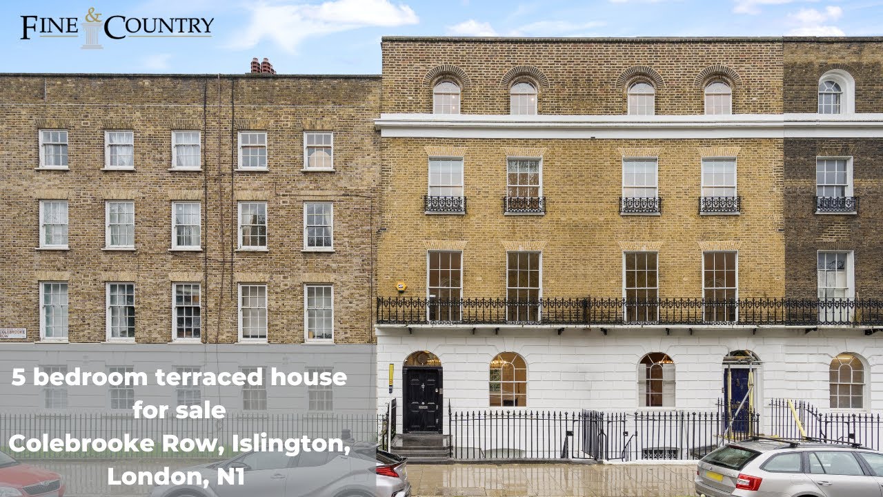 5 bedroom terraced house for sale Colebrooke Row, Islington, London