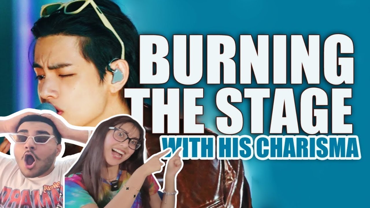 Kim Taehyung burning the stage with his charisma (REACTION) JUST WOW!!