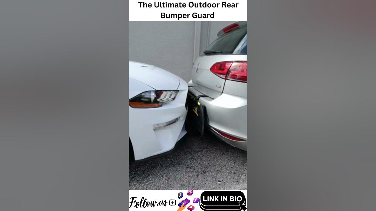 Bumper Bully The Ultimate Outdoor Rear Bumper Guard Black Edition