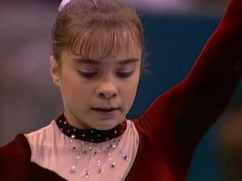 HDp60 Lilia Podkopayeva UKR Floor Team Finals 1996 Atlanta Olympic Games 