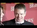 MATT DAMON arrives with RIDLEY SCOTT at film festival