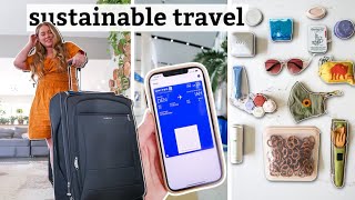 travel but make it ✨sustainable✨  + 10 tips for how to travel ecofriendly this summer
