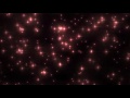 4K 10:00 Min. Romantic Ambient Slow Dance Red Stars Flying Up 2160 Motion Background