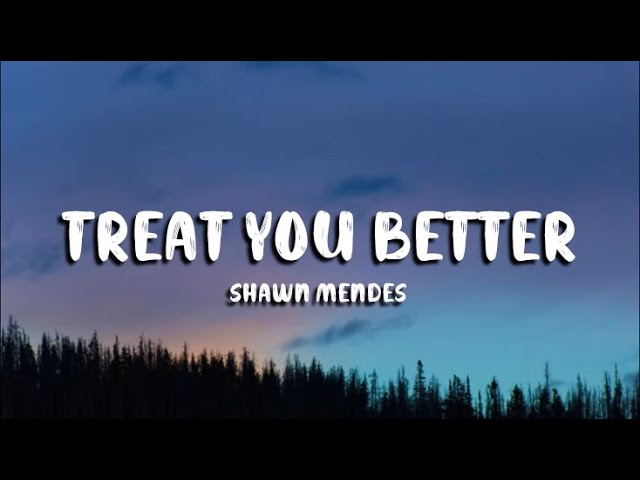 Responder @imrohdrigo @Shawn Mendes #TreatYouBetter #Illuminate #legen