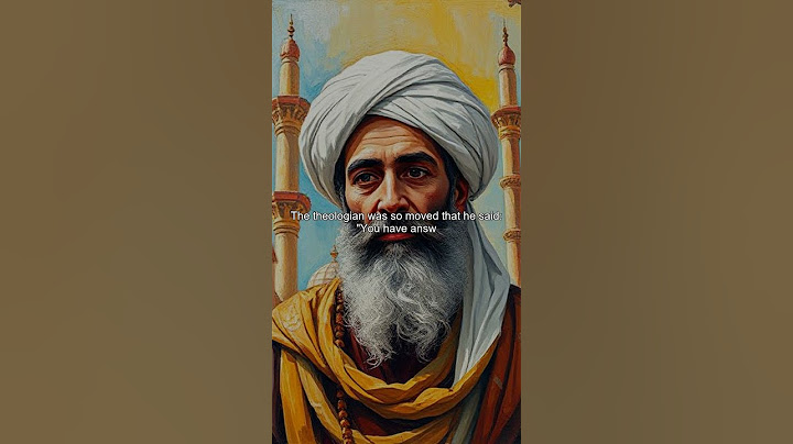 The Scholar Who Came to Test Al Ghazali